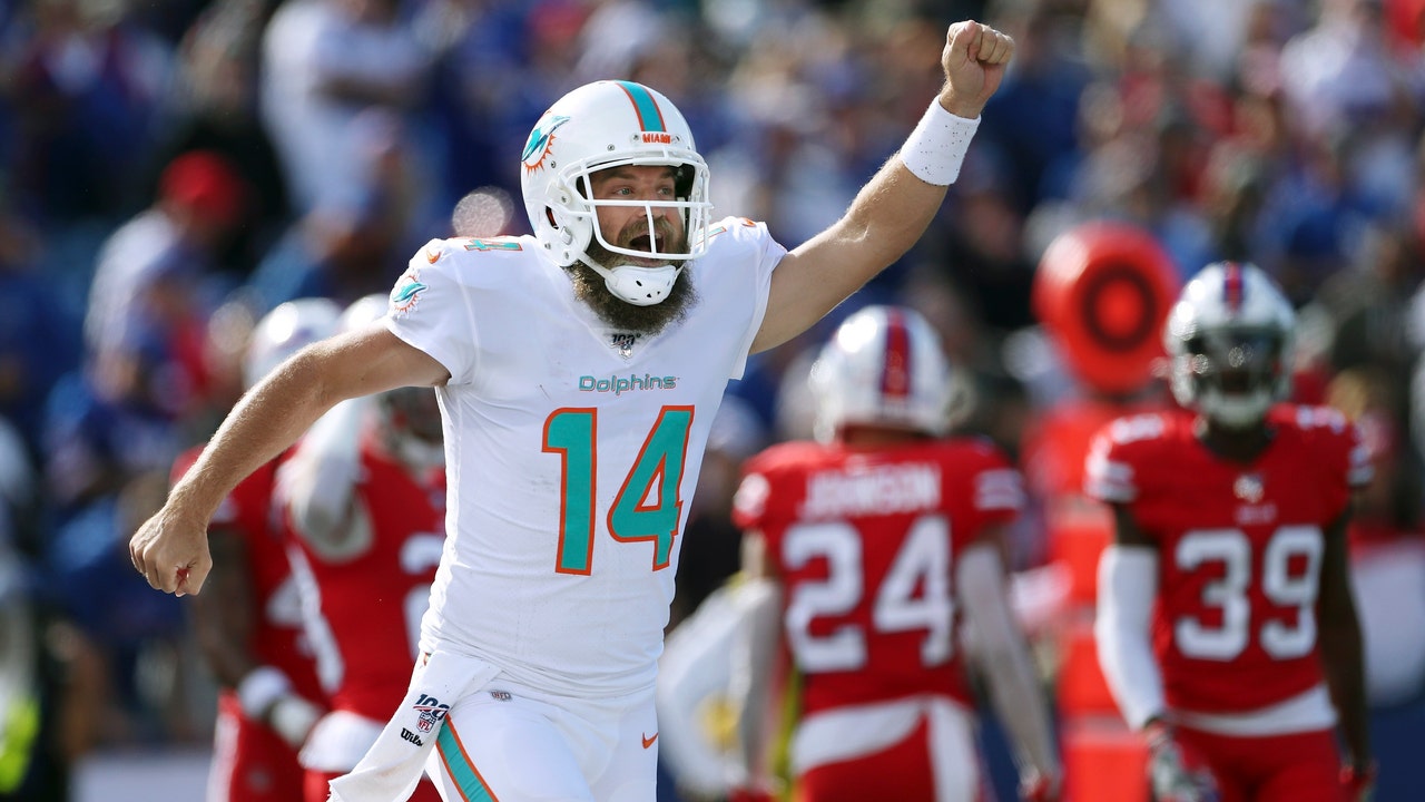 Fitzpatrick provides spark in Dolphins' 31-21 loss to Bills